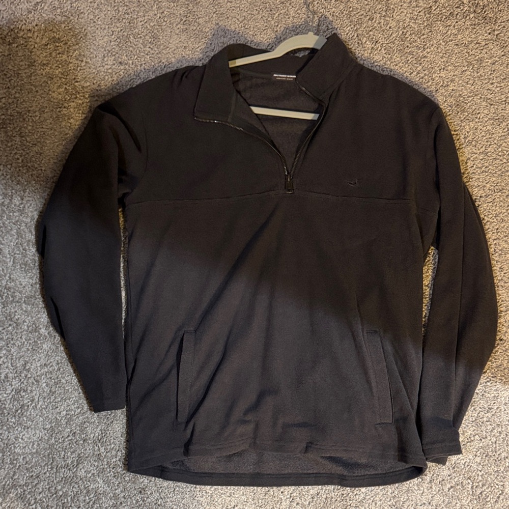 Southern Marsh Charcoal Quarter-Zip Pullover